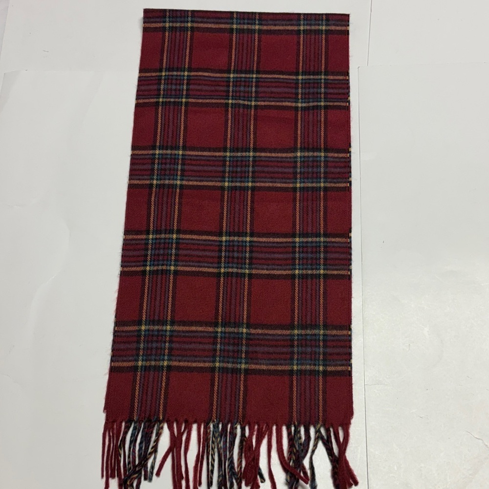 Men’s Christian Dior monsieur cashmaire plaid scarf